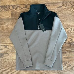 Elie Tahari Black and Gray Sweatshirt